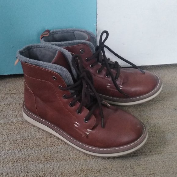 Old Navy Brown Hightop Shoes - Picture 1 of 5